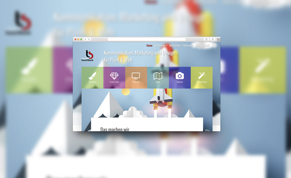 Website Typostudio Buschbeck