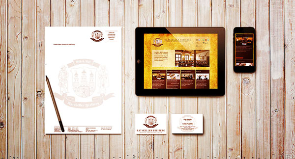 Corporate Design Ratskeller Freiberg