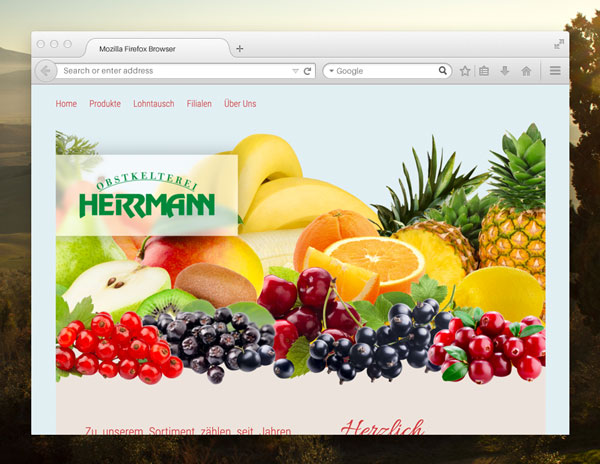 Website Kelterei Herrmann